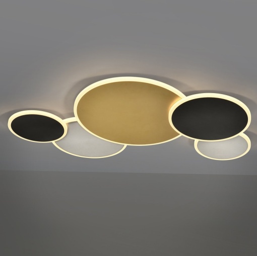 Lustra LED aplicata moderna design circular Umbra