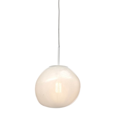 Lustra/Pendul modern design decorativ Helsinki boulder alb - Img 1