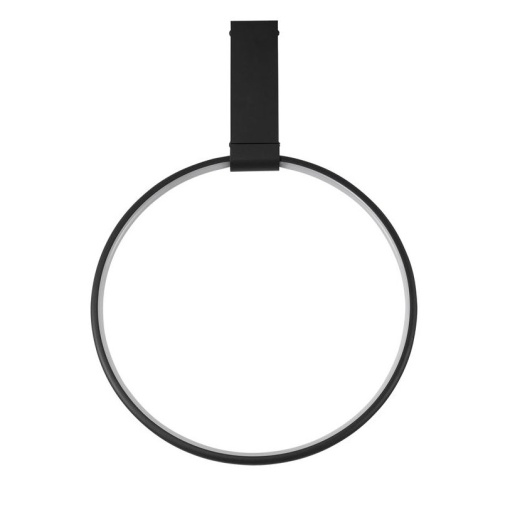 Lustra/Plafoniera LED ajustabila design modern GARVE Black 40cm