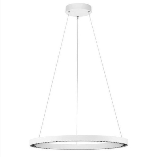 Lustra suspendata LED design circular DEOS alb NVL-9030895