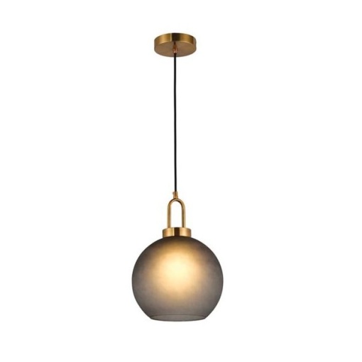 Pendul design modern Inor gri, alama antic 25cm