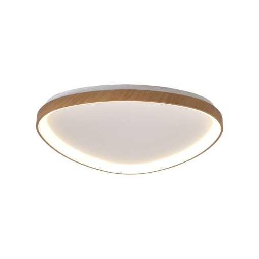 Plafoniera LED cu telecomanda NISEKO II Triangular Gold 50W