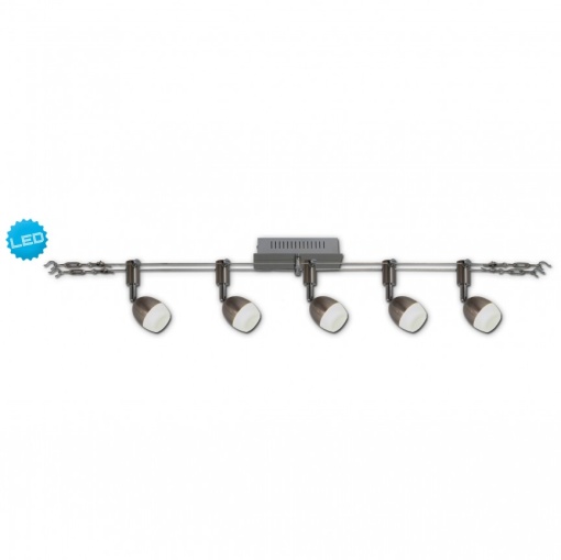 Sistem de cabluri cu 5 spoturi LED directionabile Tony 1250942 NV