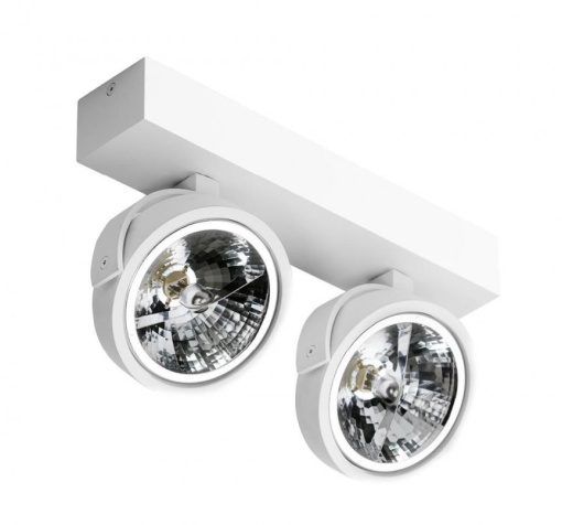 Spot aplicat directionabil JERRY 2 12V alb ZZ AZ1369