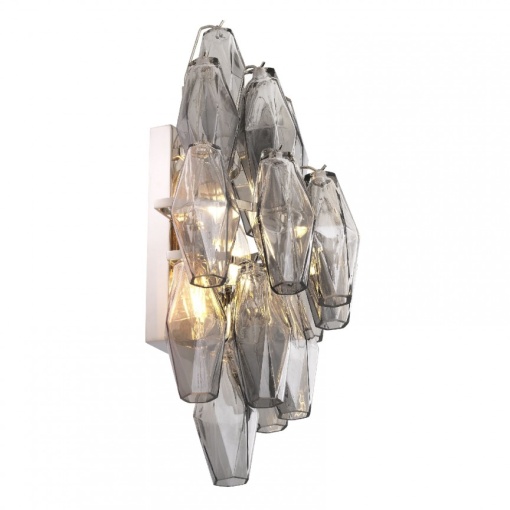 Aplica de perete design elegant LUX Benini nickel