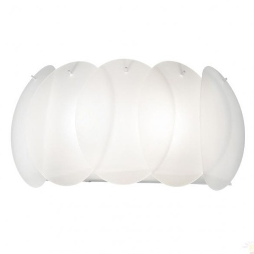 Aplica de perete moderna OVALINO AP2 BIANCO 038025
