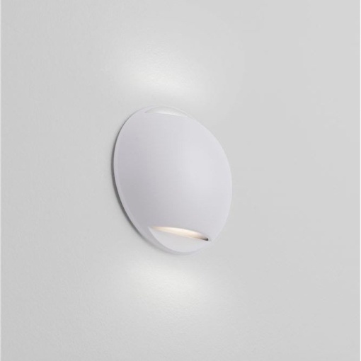 Aplica exterior cu iluminat sus si jos LED IP65 PASSO alb