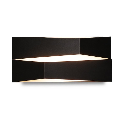 Aplica LED de perete design modern FUJI 10W neagra