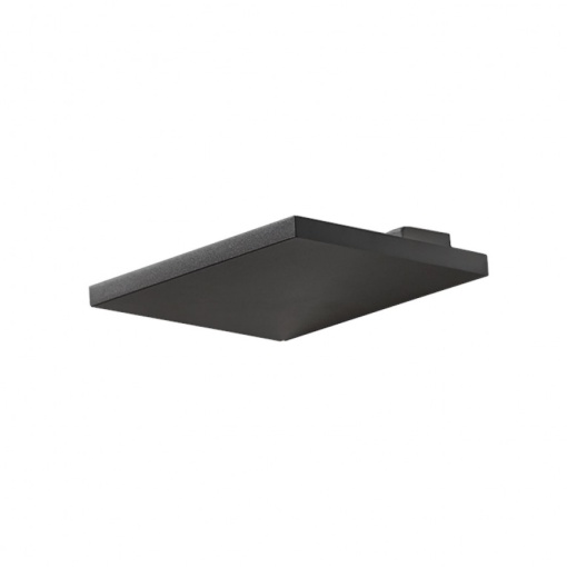 Aplica perete LED ambientala design modern LAMBDA neagra ZZ AZ3346