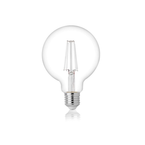 Bec LED, E27 E27 globo d95 filament 4w 3000k cri80