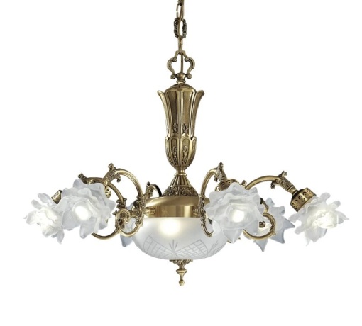 Candelabru 6 brate LUX design clasic realizat manual Michela
