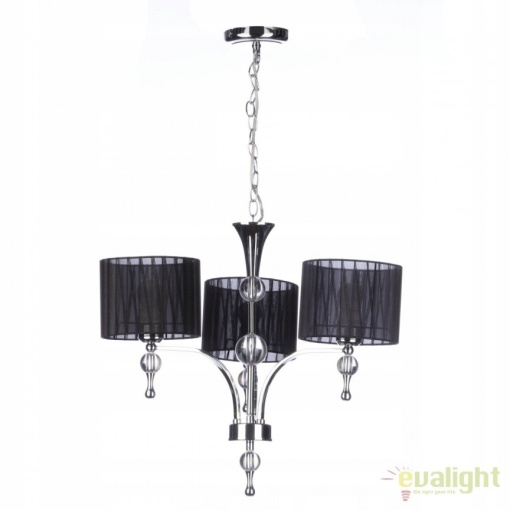 Candelabru design elegant Impress 3 Black