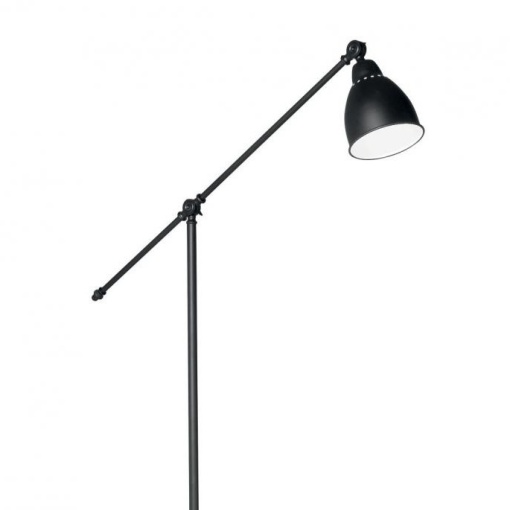 Lampadar, lampa de podea cu brat reglabil, finisaj negru, NEWTON PT1 003528