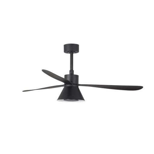Lustra cu Ventilator si telecomanda AMELIA L CONE LED negru