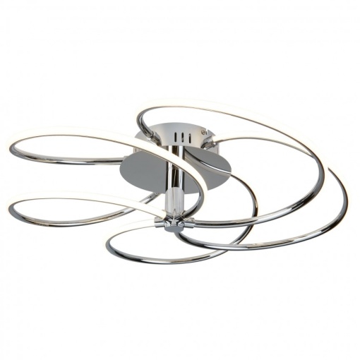 Lustra LED aplicata design modern 56cm Bardot 43W 7055-5CC SRT