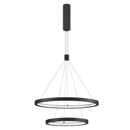 Lustra LED design modern circular EMPATIA II negru NVL-9172660