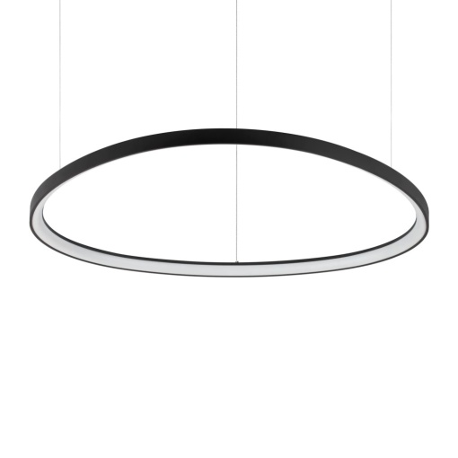 Lustra LED suspendata design circular Gemini sp d105 on-off 2700k negru