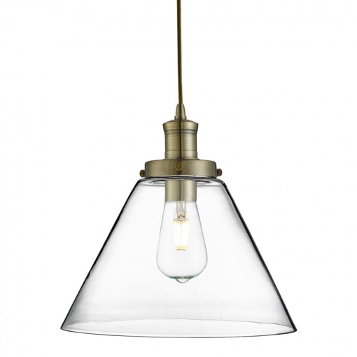 Lustra / Pendul design modern Pyramid alama antic / clar 3228AB SRT