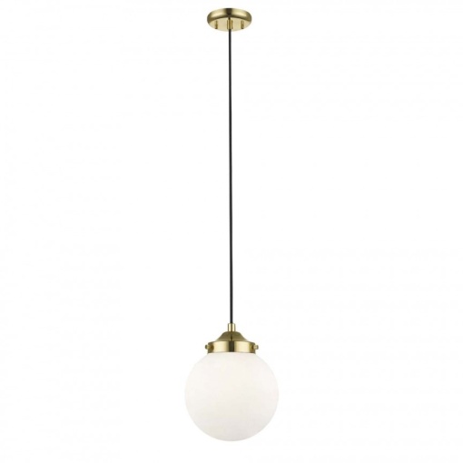Lustra, Pendul modern modern RIANO auriu/ alb P0454-01D-F7AA ZL