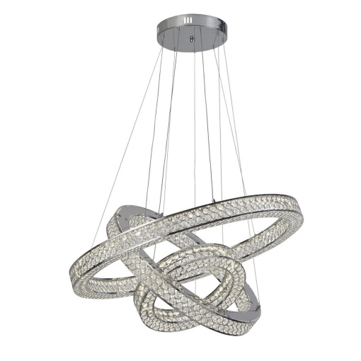 Lustra suspendata cu 3 inele design modern LED Bands