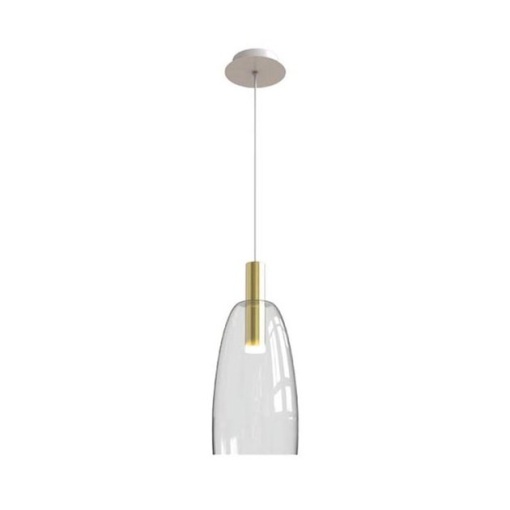Pendul LED design modern Light auriu mat