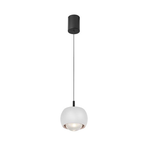 Pendul LED design modern ROLLER alb