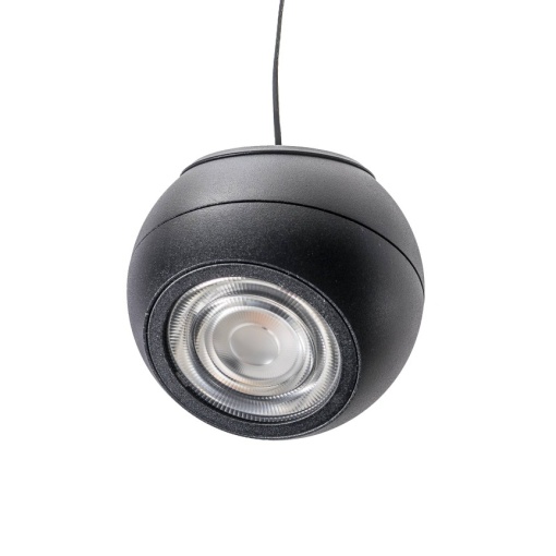 Pendul modern minimalist cu Spot LED directionabil SKYE negru