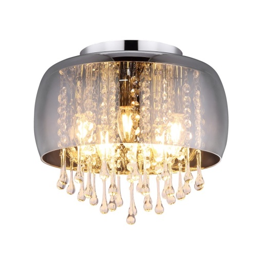 Plafoniera design modern KALLA fumuriu 15809D GL