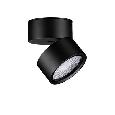 Spot LED aplicat directionabil diametru 8cm PULL negru, NVL-9030770