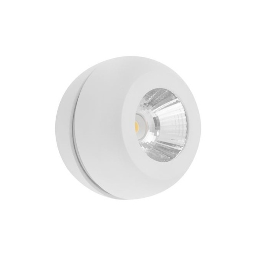 Spot LED aplicat perete sau tavan, directionabil Gon alb NVL-9105201