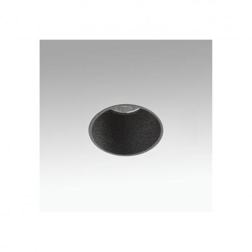 Spot LED dimabil / incastrabil tavan / plafon FOX TRIMLESS negru 5W