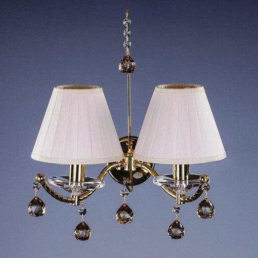 Aplica de perete Cristal Bohemia Exclusive Ruby II. WL CE
