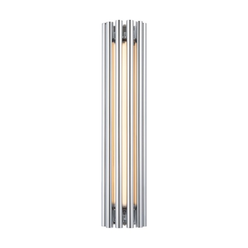 Aplica de perete LED design modern Sonata crom - Img 1