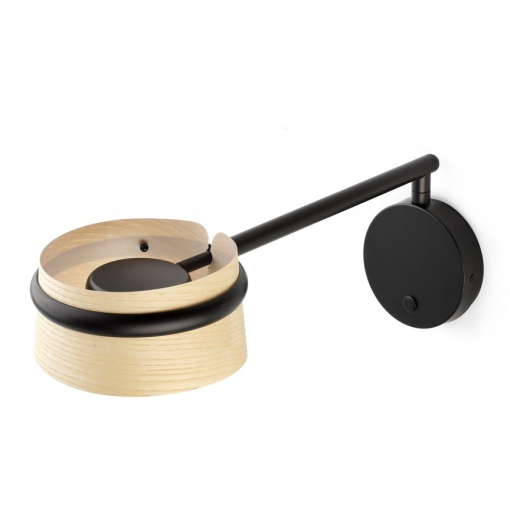 Aplica perete LED dimabila design deosebit LOOP frasin 29396
