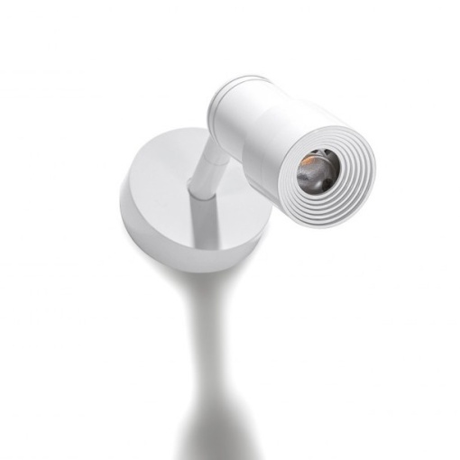 Aplica tip spot LED directionabil de perete/tavan LUMI alb