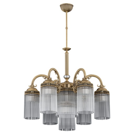 Candelabru 6 brate design clasic realizat manual Fiore