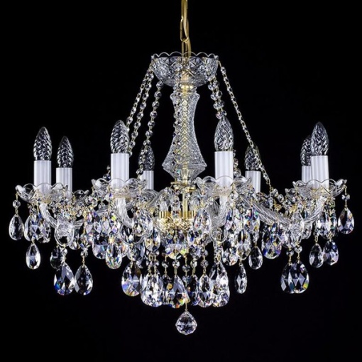 Candelabru Cristal Bohemia Exclusive 8 brate, diam. 65cm Heidi VIII CE