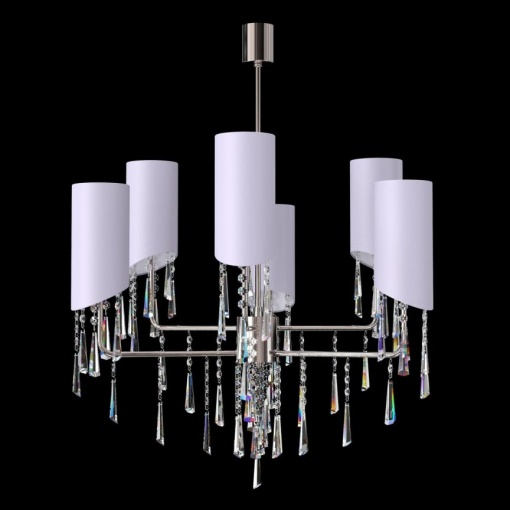 Candelabru modern design deosebit Cristal Bohemia Exclusive GLOSSA 02-CH - Img 1