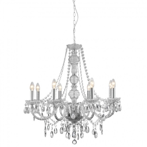 Candelabru stil clasic Marie Therese 8L transparent 8888-8CL SRT - Img 1