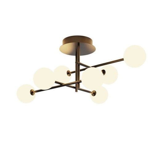 Lustra aplicata design Art Deco cu 7 surse de lumina CELLAR