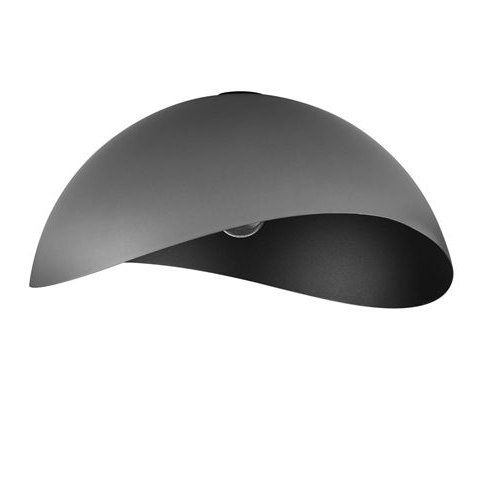 Lustra aplicata design decorativ OPSI negru D-50cm