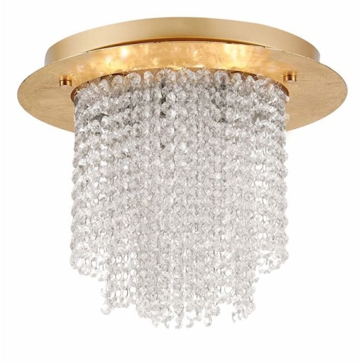 Lustra aplicata eleganta design modern Fontan, auriu
