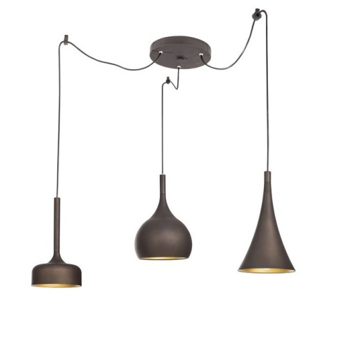 Lustra design modern cu 3 pendule Nuorese NVL-8942201
