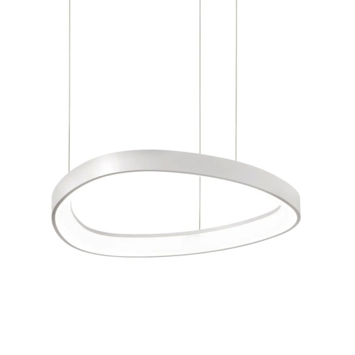 Lustra LED suspendata design circular Gemini sp d042 on-off 2700k alba