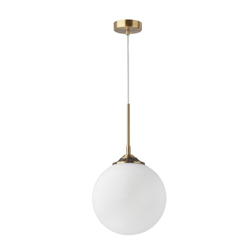 Lustra / Pendul design modern Athena alama/alb NVL-9191212