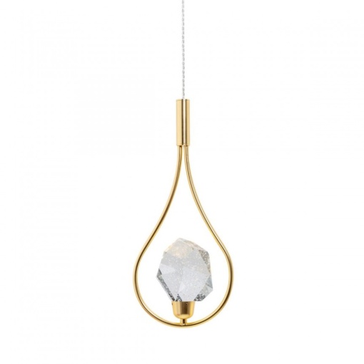 Lustra, Pendul LED design modern ORE auriu - Img 1