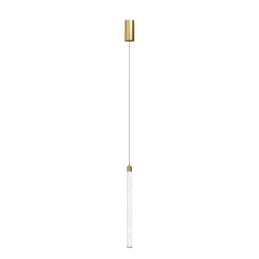 Pendul LED design tehnic Ray auriu mat