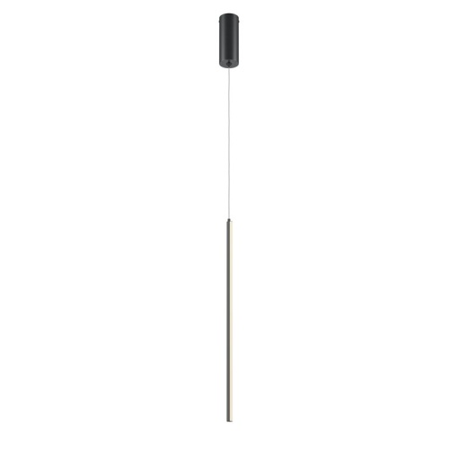 Pendul LED liniar stil minimalist Halo negru