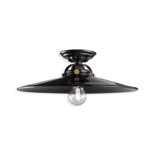 Plafoniera design retro realizata manual din ceramica B-W