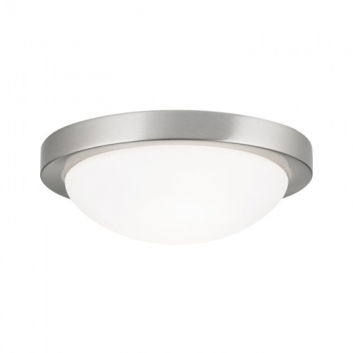 Plafoniera iluminat baie, protectie IP44, diametru 32cm, Fato satin chrome NU 9-365/32 satin OR